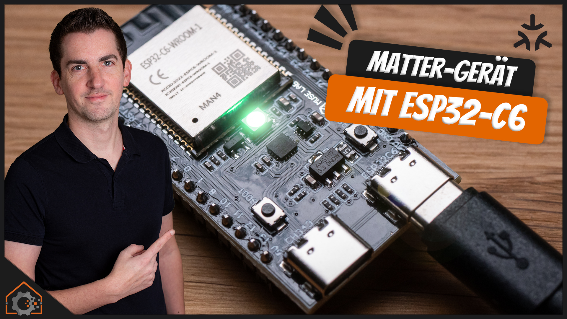 Matter: Eigene Geräte mit einem ESP32 bauen (ohne programmieren)