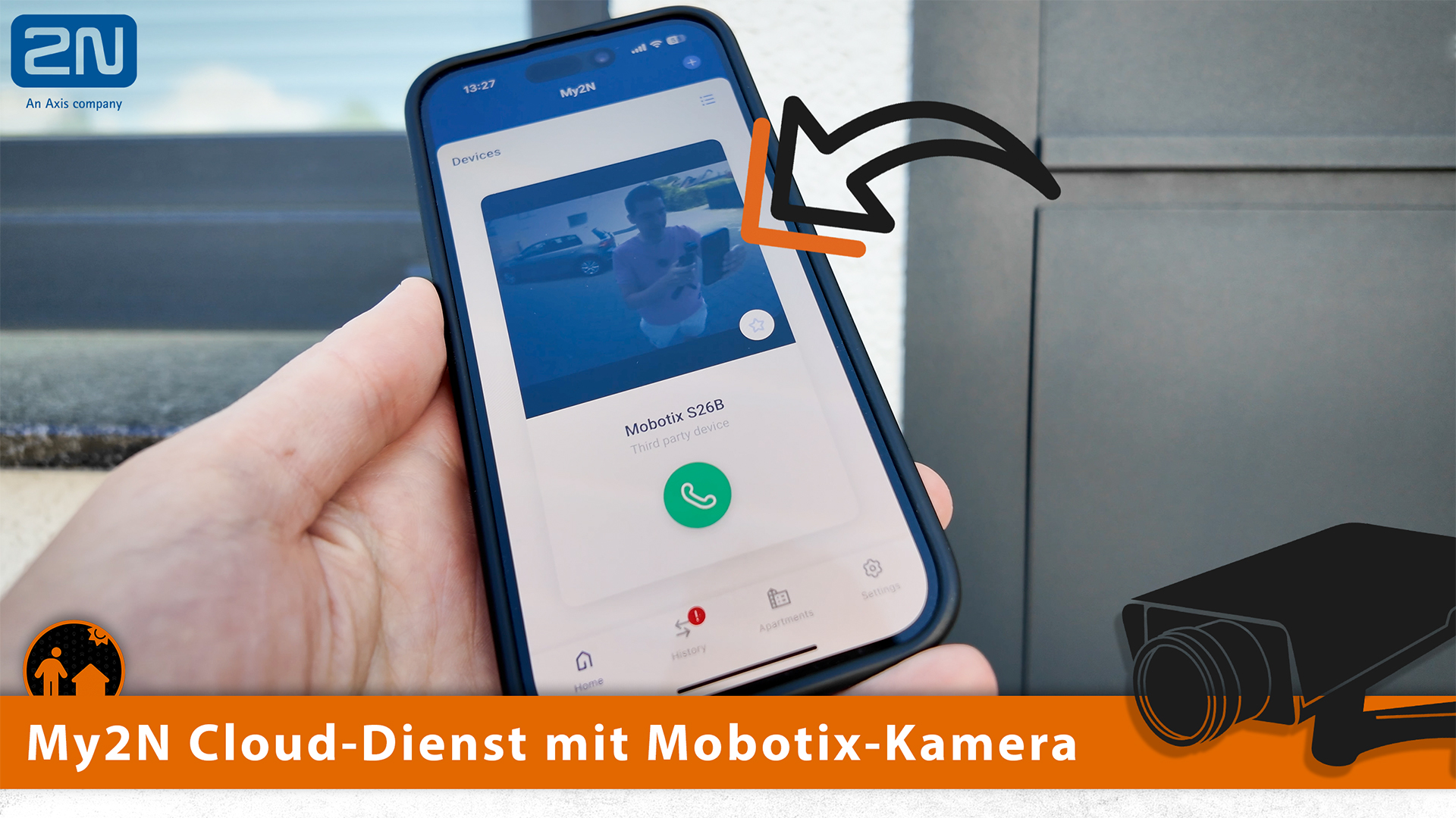 My2N-Cloud mit anderen Herstellern nutzen (Mobotix)