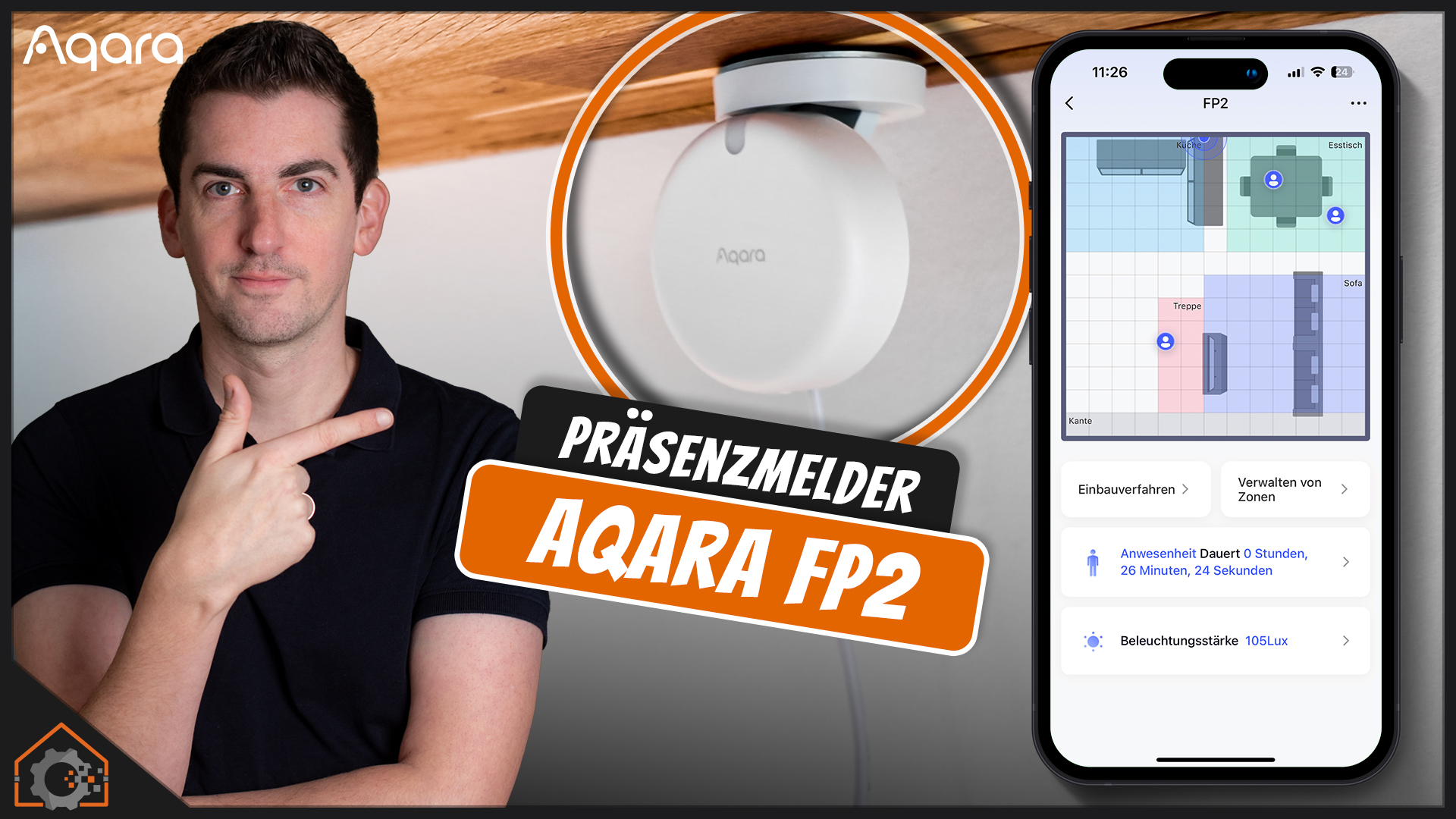 Aqara FP2: Der etwas andere Präsenzsensor